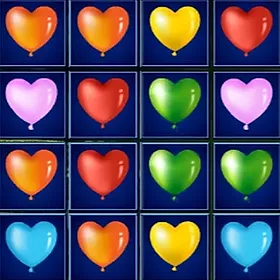 Heart Balloons Collapse